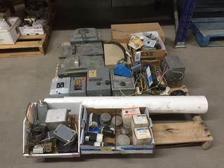 Quantity of Electrical Boxes, Ballasts, 240V Plug Ends, Etc.