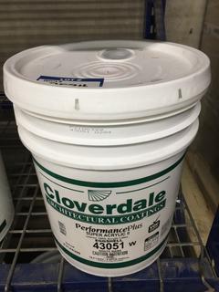 5 Gallon Pail Of Cloverdale Paint, Evening Shadow.