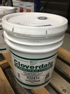 5 Gallon Pail Of Cloverdale Paint, Greybeard.