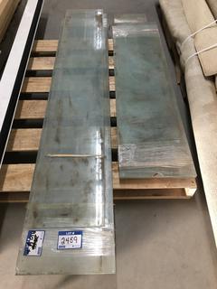 Quantity of Glass Shelving.