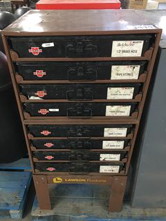 Lawson Stand c/w WURTH Storage Drawers & Parts.