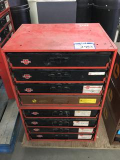 WURTH Storage Bin c/w Drawers & Parts.