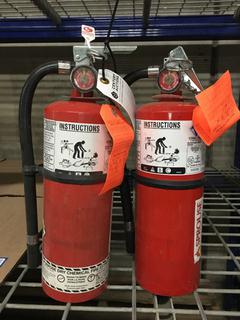 (2) Fire Extinguishers.