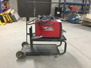 Lincoln Electric Mig Welder Mig-PAK180 on Rolling Stand.