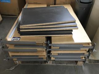 Quantity of 3/4" Wooden Shelves 26" x 20" & 18" x 49".