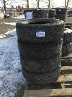 (4) Hankook Winter Pike Tires 205/65 R15 94T. *No Rims*