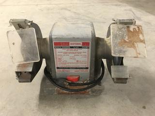 Craftsman 1/4 Hp Bench Grinder, Model # 397.21116.