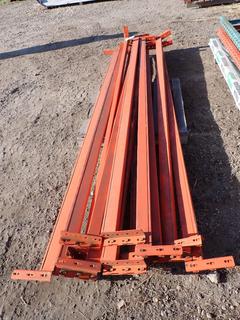 Qty Of (12) 9ft8in Pallet Racking Cross Beams