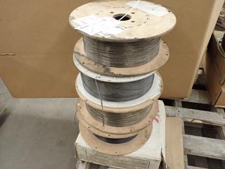 Qty of MIG Wire on Reels, 1/16 In., .045 In., (1) Unused
