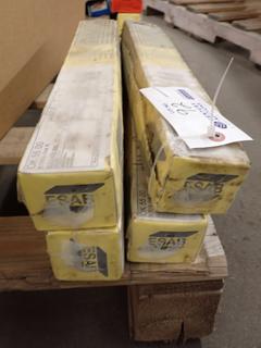 (4) Boxes of ESAB Welding Rods, E7018