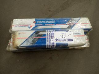 (4) Boxes of BlueShield Welding Rods, LA-7018, (3) 6.0 mm x 450 mm, (1) 4.0 mm x 350 mm