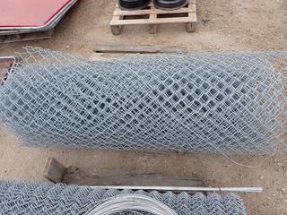 (1) Roll of 6 Ft. Chain Link Fence, *Length Unknown*