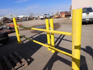 135in X 54in Guard Rail C/w (2) Extra Posts *Note: Buyer Responsible For Load Out*