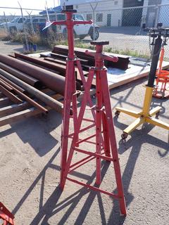 (2) Propel 2-Ton High Position Jack Stands. PN 65-0618