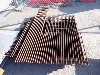 Qty of Various Sized Lengths And Widths Of Steel Grating *Note: Buyer Responsible For Load Out*