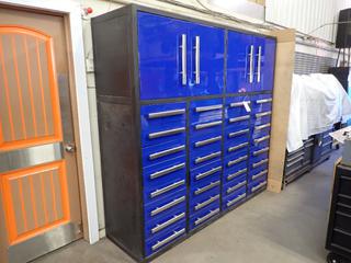 81in X 87in X 2ft 32-Drawer 4-Door Tool Cabinet *Note: Buyer Responsible For Load Out*