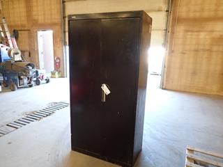 3ft X 20in X 6ft Econex 2-Door Storage Cabinet w/ (3) Shelves