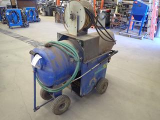 Delco Versa 4200 Portable Steam/Pressure Washer C/w Diesel Fired, Wand And Water Hose, *Note: Holds Pressure, Heater Does Not Work* 