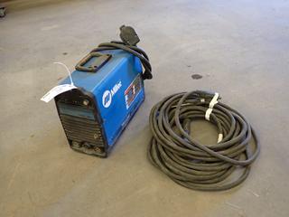 Miller Maxstar 200SD 1/3-Phase TIG/Stick Welder C/w Ground Cable and Stinger. SN LK230234L
