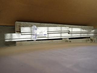 Press Brake Tooling, (3) Pieces: 3/8 V, 91 5/8 (L) *Note: Buyer Responsible For Load Out*