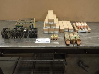 Qty of Assorted 1 & 3 Phase Breakers and Fuses