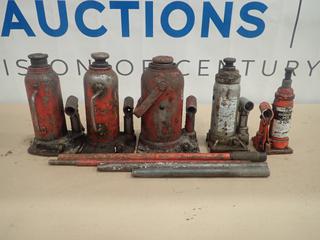 Qty of Assorted Bottle Jacks and Handles (C2)