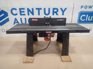 Craftsman Router Table w/ Black and Decker 3/4 HP 120V Router (S-5-3)