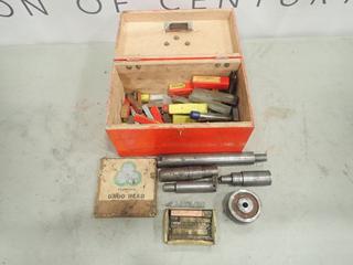 Qty of Assorted Fly Cutters, Spade, Flute, Drill Bits, Dado Head and More (E-2)