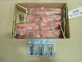 Unused E-Energy 15 Ft. High Grade Audio Cable. C/w ANS-100 Hi/Low Adapters (G-1)