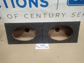 (2) Unused Nuance Speaker Boxes, Fits 6 In. x 9 In. Oval Speakers, Overall Dimensions: 13 In. x 8 In. x 5 In. (C-1)