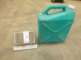 Coleman Portable Propane Catalytic Heater, Model 5447-901, Reliance 23L Water Can (G-1)