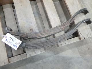 (2) Slipper Leaf Springs, 3,500 Lbs. Each (P-1-2)