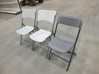 (3) Folding Chairs (F-1 Wall)