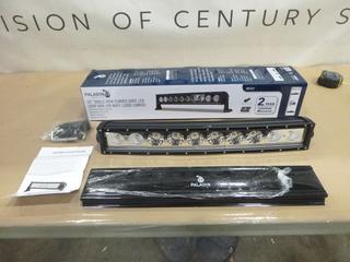 Paladin 20 In. Single Row Curved Cree LED Light Bar, 100W, 12000 Lumens, Spot and Flood Beam, 30,000 Hrs. Life Span (J-2-2)