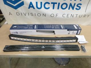 Paladin 42 In. Single Row Curved Cree LED Light Bar, 200W, 24000 Lumens, Spot and Flood Beam, 30000 Hrs. Life Span (J-2-2)