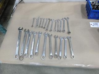 Assortment of Combination Wrenches, Westward and Craftsman, C/w Bin (F-1)