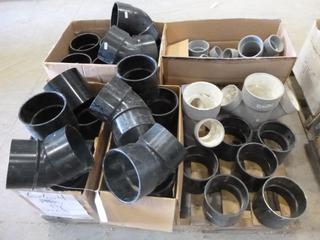 Plastic Pipe Fittings, 6 In. 45 Degree Elbows, 6 In. Couplings and Other Fittings (S-5-2)