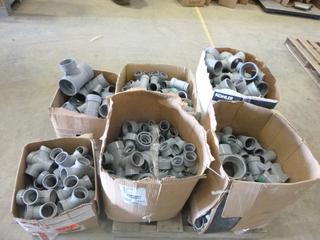 Plastic Pipe Fittings, Elbows, Tees and More 1/2 In., 2 In., 3 In. (S-5-1)