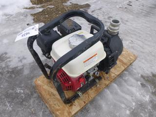 Honda Centrifugal Pump, Model GX160T-Y, w/ Honda GX160 Motor, 6.5 HP, Connector Size 2 In.  *Note: Running Condition as per Consignor* 