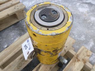 Enerpac Pneumatic 100-Ton Hydraulic Ram *Note: Working Condition Unknown* 