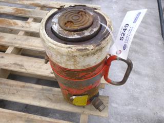 Power Team 100-Ton Hydraulic Ram  *Note: Working Condition Unknown*