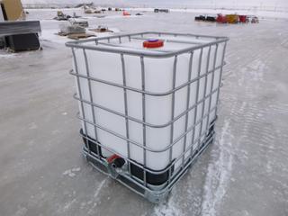 Schutz 1000L IBC Tank Container *Note: Non TDG Chemical and
Steamed Out 6+ Hrs as per Consignor*