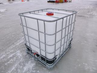 Schutz 1000L IBC Tank Container *Note: Non TDG Chemical and
Steamed Out 6+ Hrs as per Consignor*