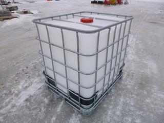 Schutz 1000L IBC Tank Container *Note: Non TDG Chemical and
Steamed Out 6+ Hrs as per Consignor*