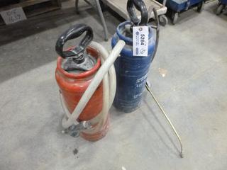 (2) 5 Gallon Hand Pump Sprayers (J-1-1)