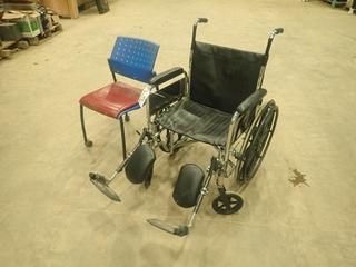 Guardian Easy Care 2000HD Wheel Chair, c/w Chair on Wheels (H)