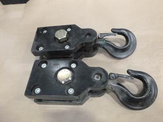 (2) Snatch Blocks / Pulley 5T WLL (L-1-1)