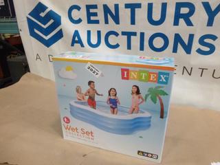 Unused Intex Beach Wave Swim Center Pool, 90 In. x 90 In. x 22 In. (F1)