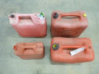 (3) 20L Jerry Cans, (1) 10L Jerry Can