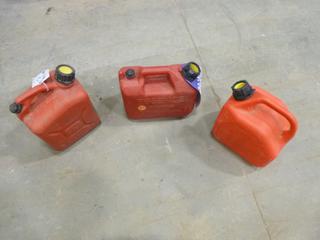 (3) 5L Jerry Cans